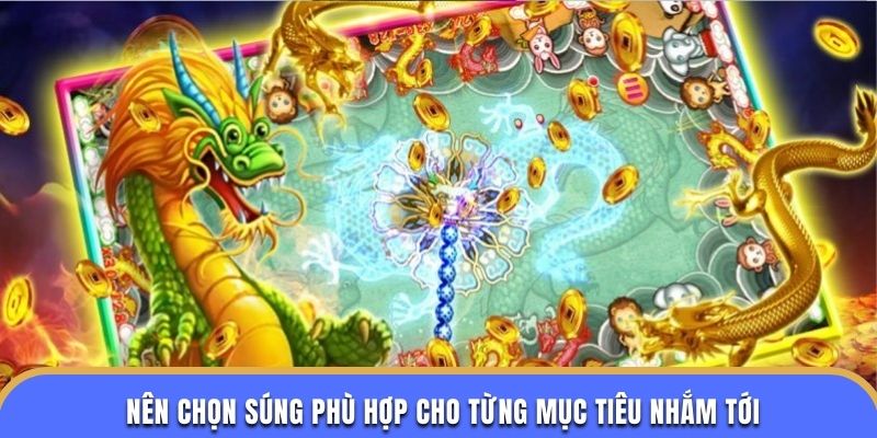 Nên chọn súng phù hợp cho từng mục tiêu nhắm tới
